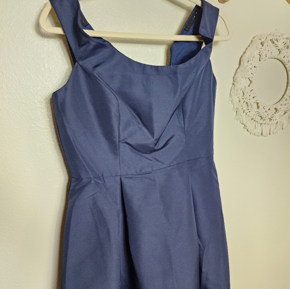 Jenny Packham Off-The-Shoulder Midi Dress In Midnight Style JP1018 Size 12 NWT - Picture 3 of 9